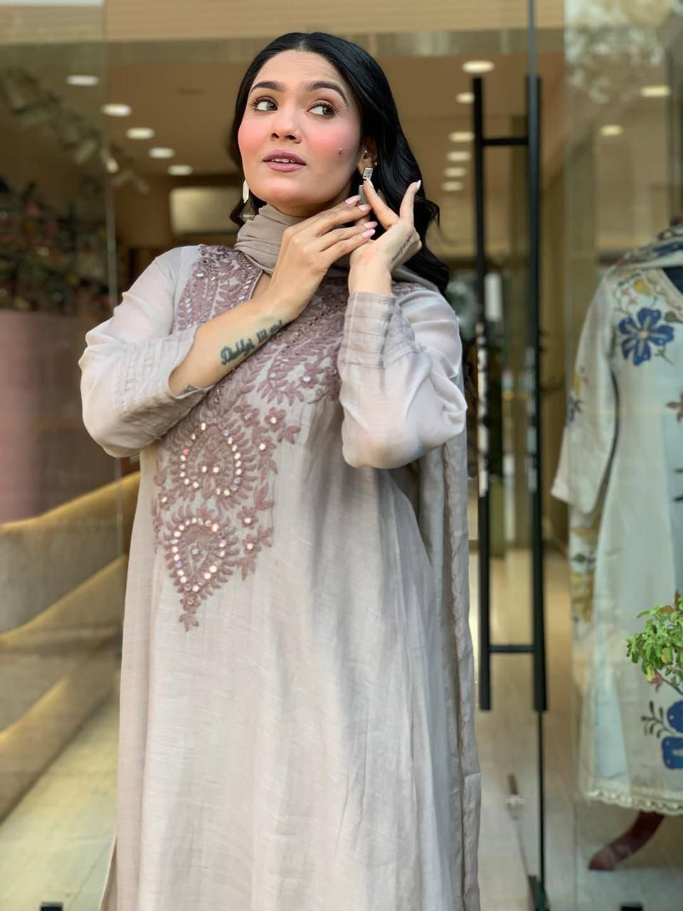 Wedding wear Kurta Pant Dupatta